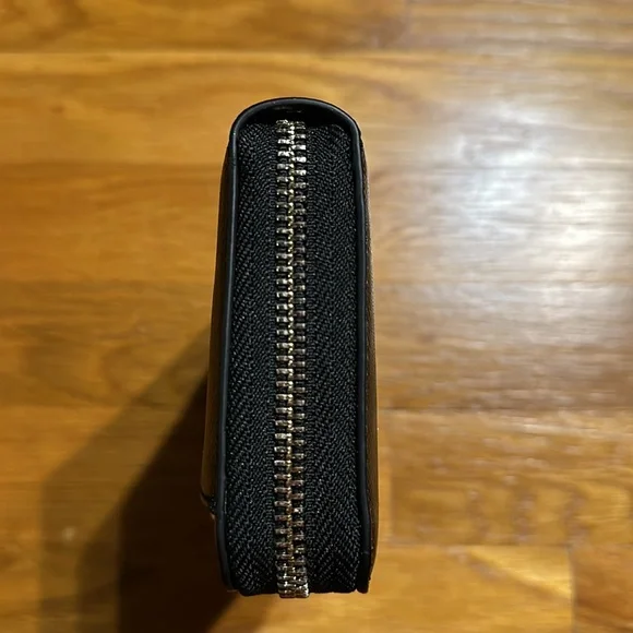 Kate Spade - Leather Zip Wallet - Spencer Saffiano - Black - New - Picture 4 of 9